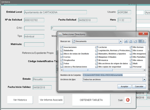 02 ver informe descarga