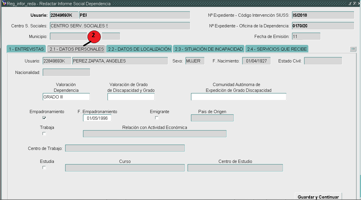 SUSI INFORME 02 DATOS PERSONALES