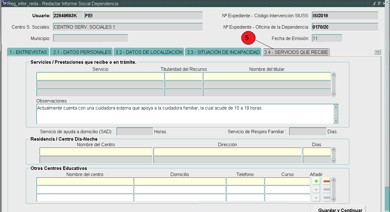 SUSI INFORME 05 SERVICIOS