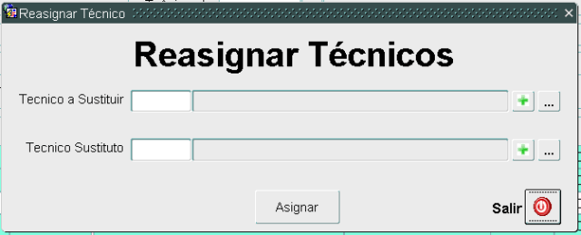 susi reasignar tecnicos