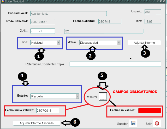 EDITAR RESOLVER TERE