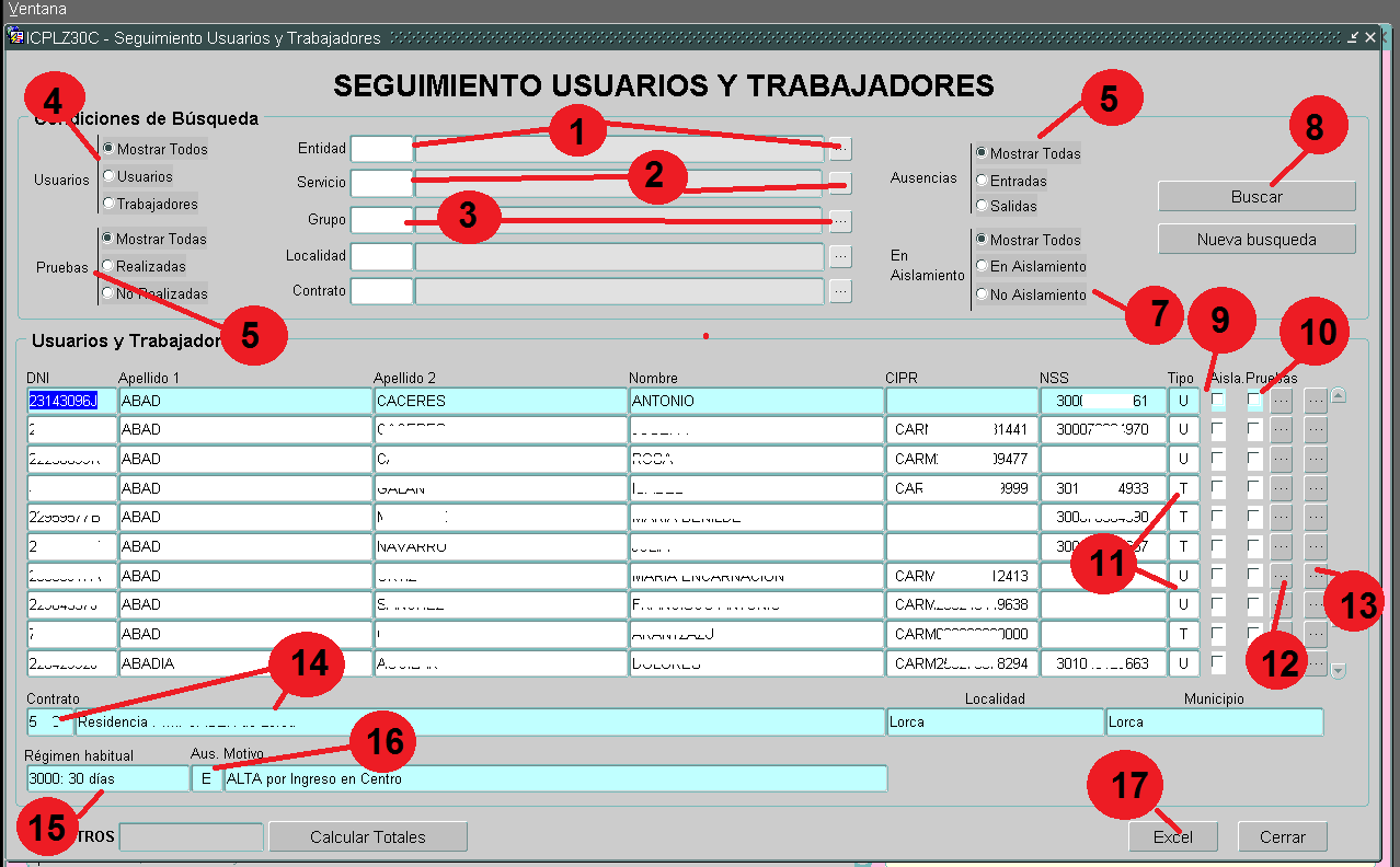 SEGUIMIENTO BUSCADOR